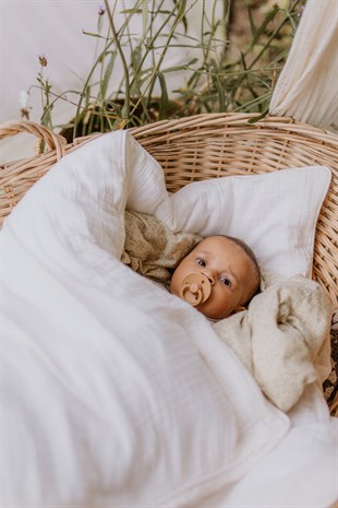 Bibs Emzik Desert Sand (0-6 Ay )