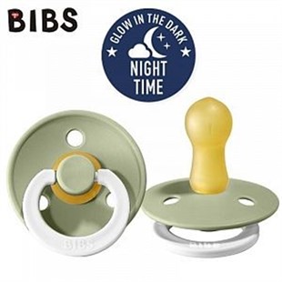 Bibs Emzik Sage Night (6-18 Ay)/ Gece Parlar