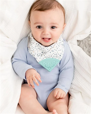 CHEEKY CHOMPERS Önlük- Müslin Pear Drop Neckerchew