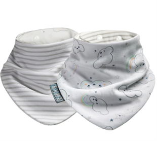 CHEEKY CHOMPERS Önlük-Neckerbib Every Cloud 2 pack