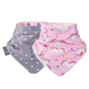 CHEEKY CHOMPERS Önlük-Neckerbib Unicorn & Dots