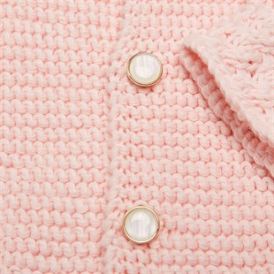 Cunda Ceket Pembe (0-6 ay)