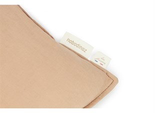 Fransız Dokuması Keten Dikdörtgen Dekoratif Yastık, Sand/ Limited Edition