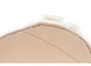 Fransız Dokuması Keten Yaprak Dekoratif Yastık, Sand / Limited Edition