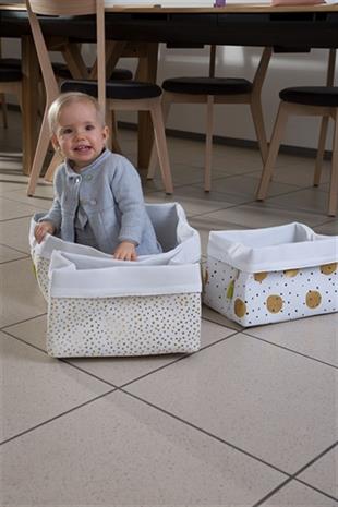 Gold Dots, Kanvas Kutu Orta Boy