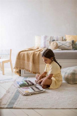 Halı, Gastro Vintage Blue, Medium