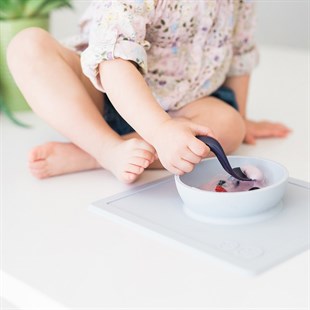 Kizingo Sağ El Bebek blw Kaşığı-Yaban Mersini 