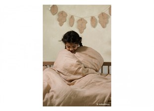 Fransız Dokuması Yaprak Garland,Sand    