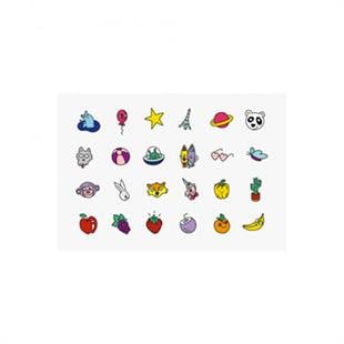 Nailmatic Set- 2 adet Su Bazlı Oje + Nail Sticker (Sissi&Kitty)