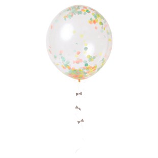Meri Meri - Neon Confetti Balloon Kit - Neon Konfetili Balon Kit