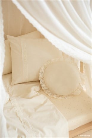 Nobodinoz Vera Çocuk Nevresim Seti, Naturel