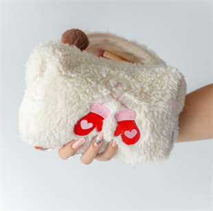 Peluş Organizer Çanta - Eldiven