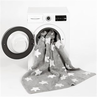 STARS Çocuk Odası Halısı Gri/Beyaz