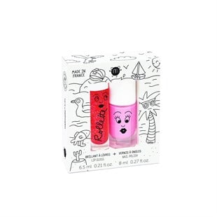 Su Bazlı Oje & Dudak Parlatıcısı Seti, HOLIDAYS