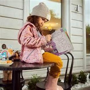 Yağmurluk- Rainbow Unicorn(3-4 yaş)