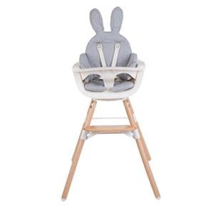 Tavşan Mama Sandalyesi Minderi Gri