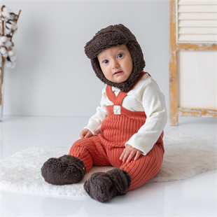 Teddy Patik ve Bere Seti/ 0-9 ay