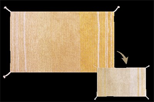 Twin Amber Çift Taraflı Halı, XS