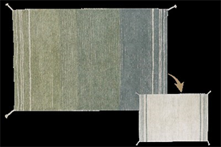 Twin Vintage Blue Çift Taraflı Large