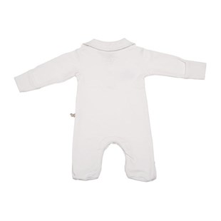 Yakada Bulut Nakışlı Tulum / Erkek (0-3 ay)