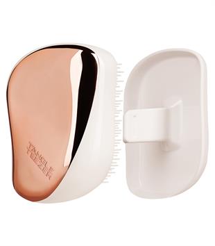 Yetişkin Fırça Tangle Teezer Compact Styler // Rose Gold Ivory