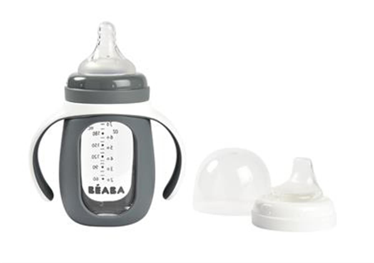 210 ml Cam Biberon Mineral Grey