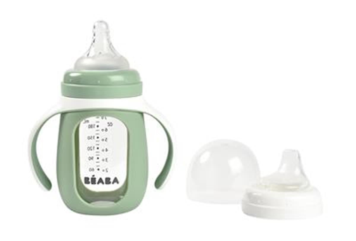 210 ml Cam Biberon Sage Green