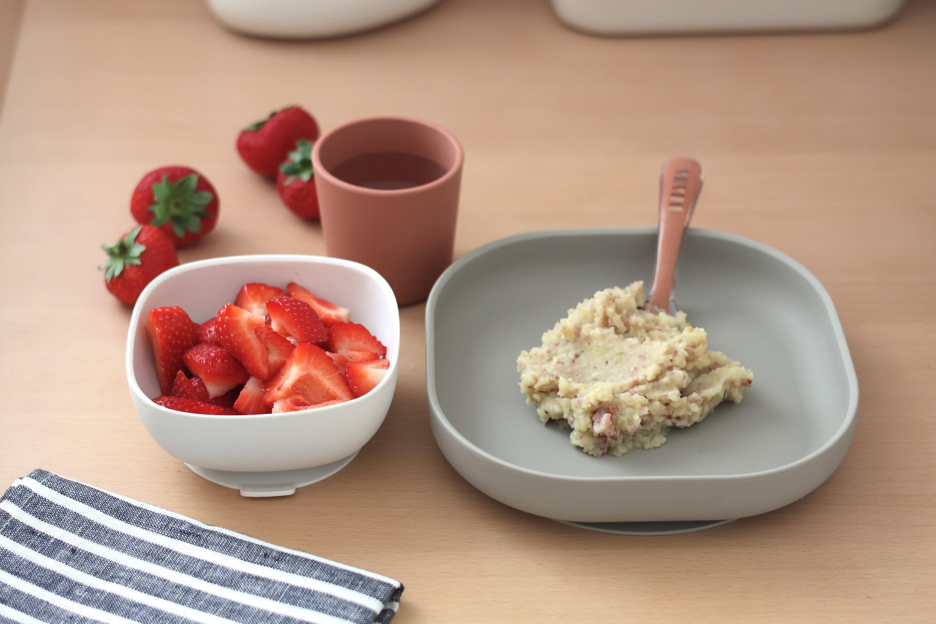 4lü silikon beslenme seti Terracotta