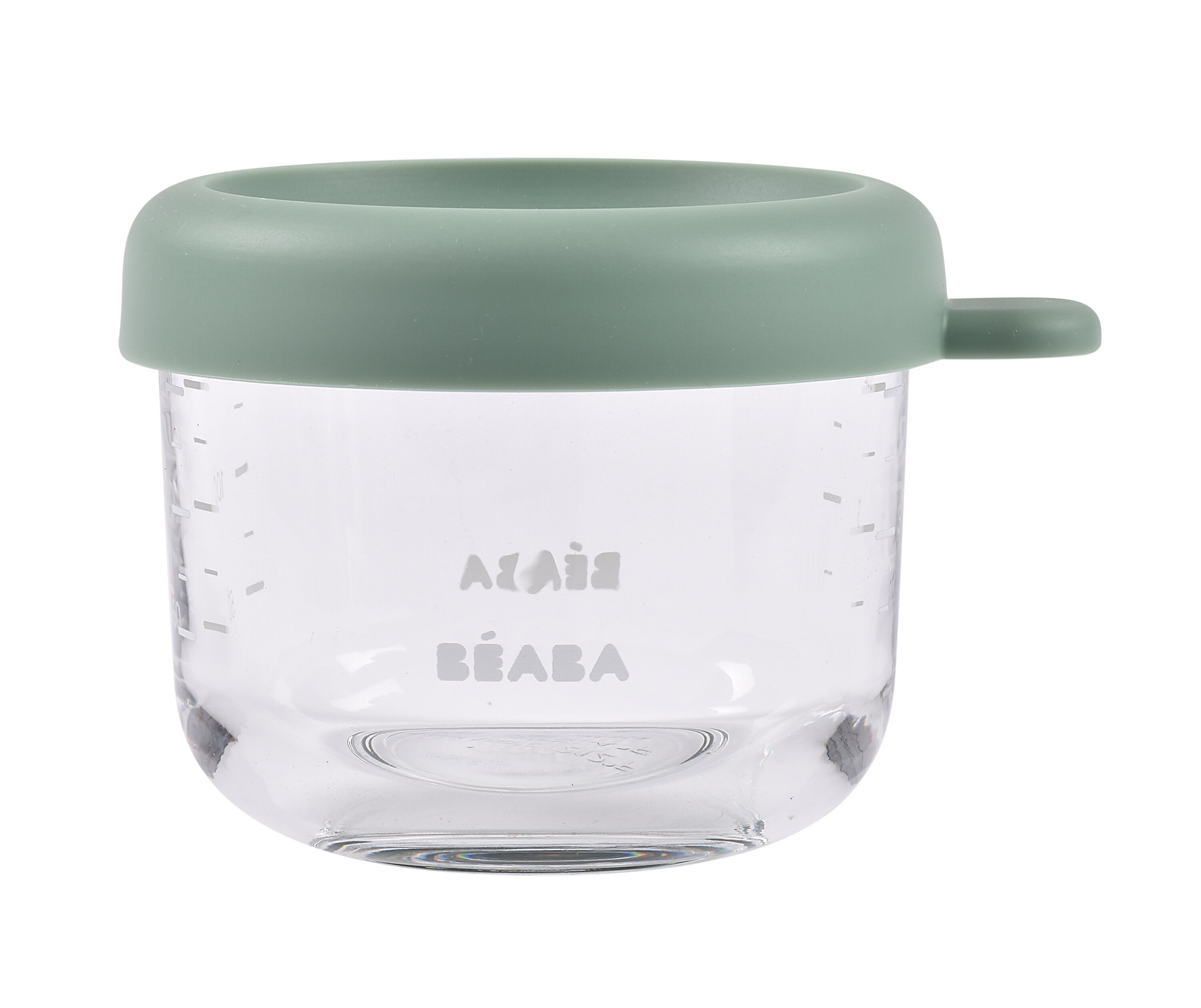Beaba Bebek cam mama kavanozu 150 ml, Sage Green