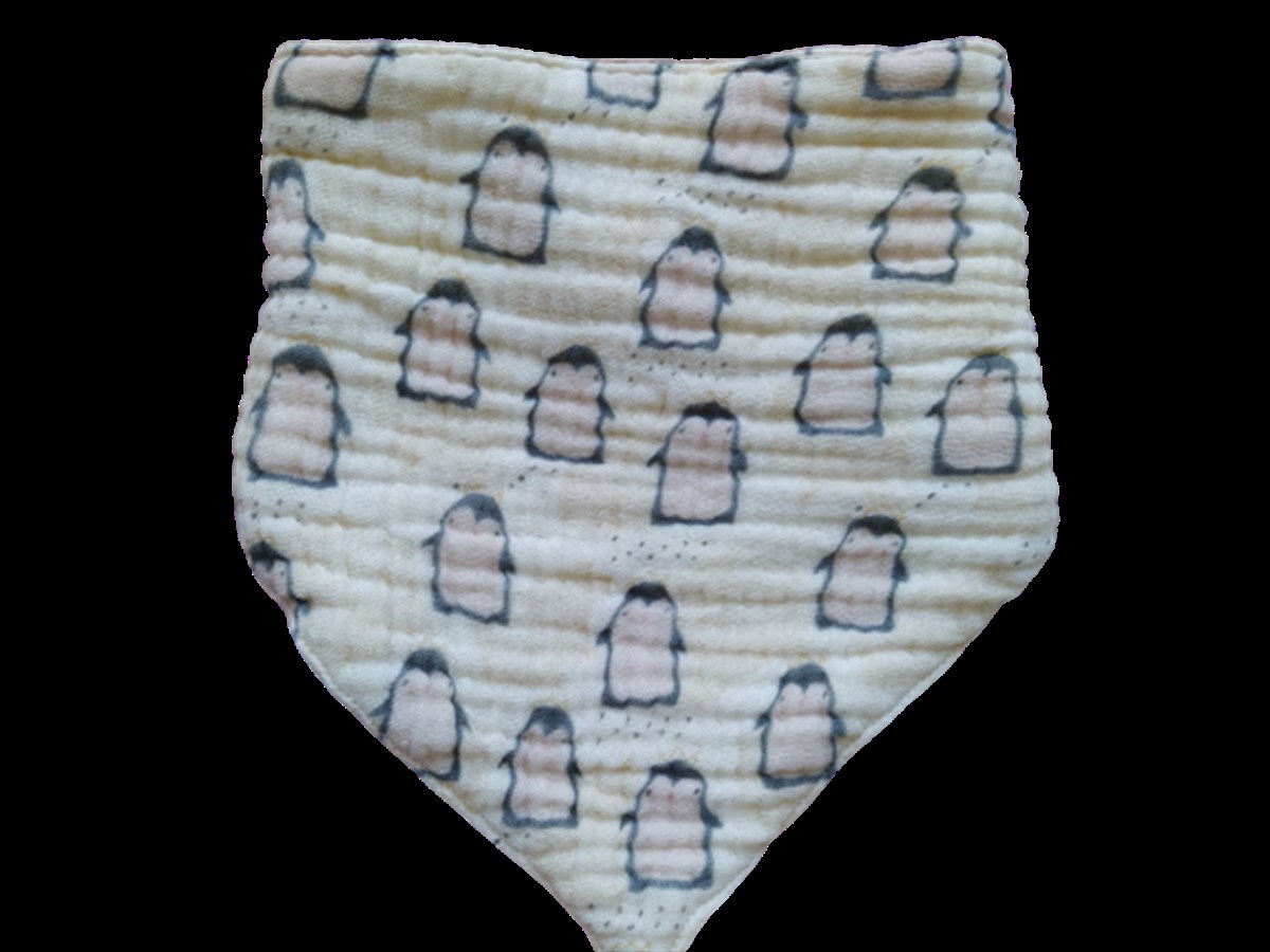 Bebek Mama Önlüğü - Pin'queen' (Penguen)