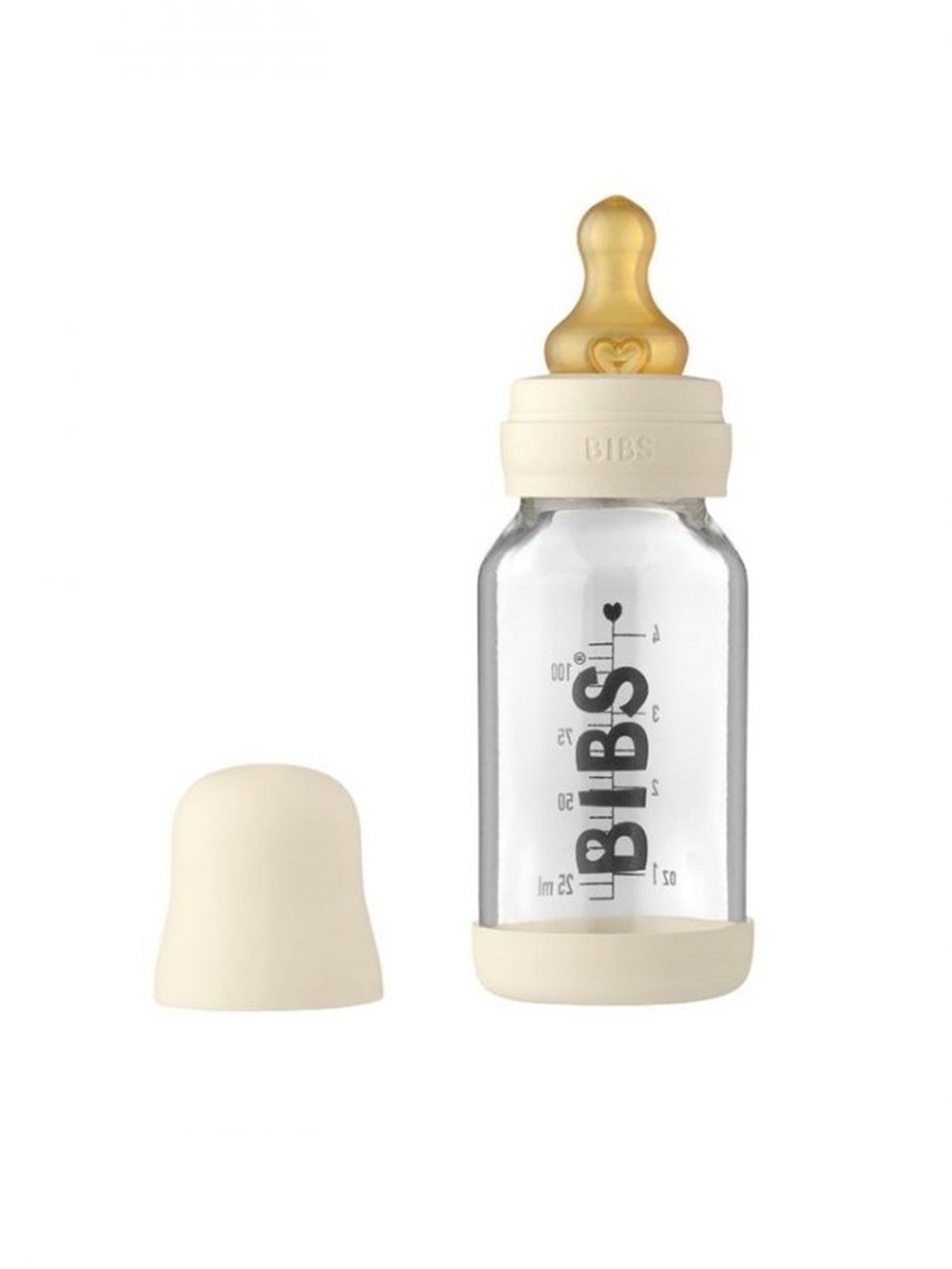 Bibs Cam Biberon Seti, Ivory (110 ml)