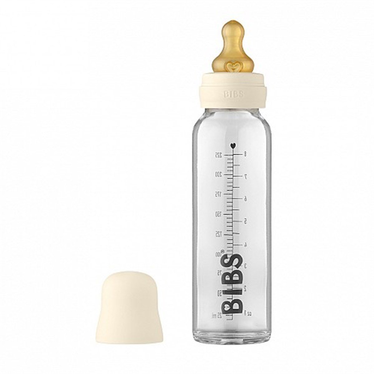 Bibs Cam Biberon Seti, Ivory (225 ml)