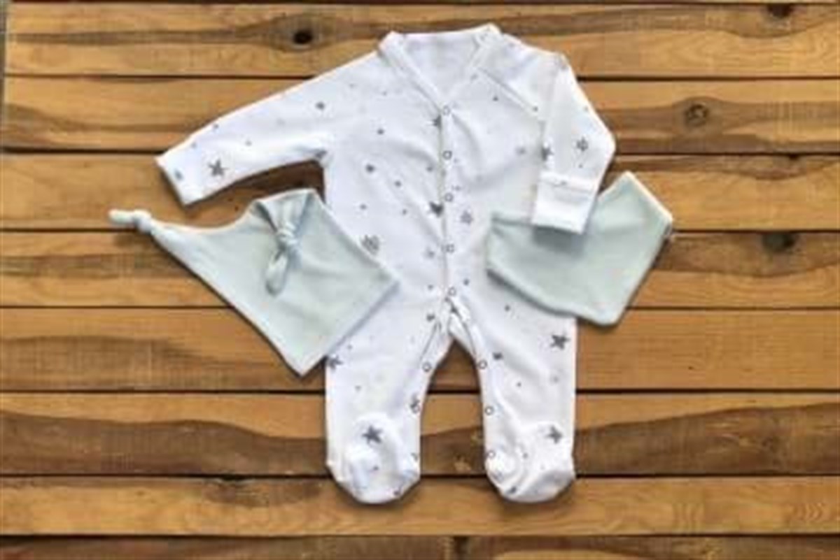 Cielo Azur 3'lü Yenidoğan Seti(0-3 ay)