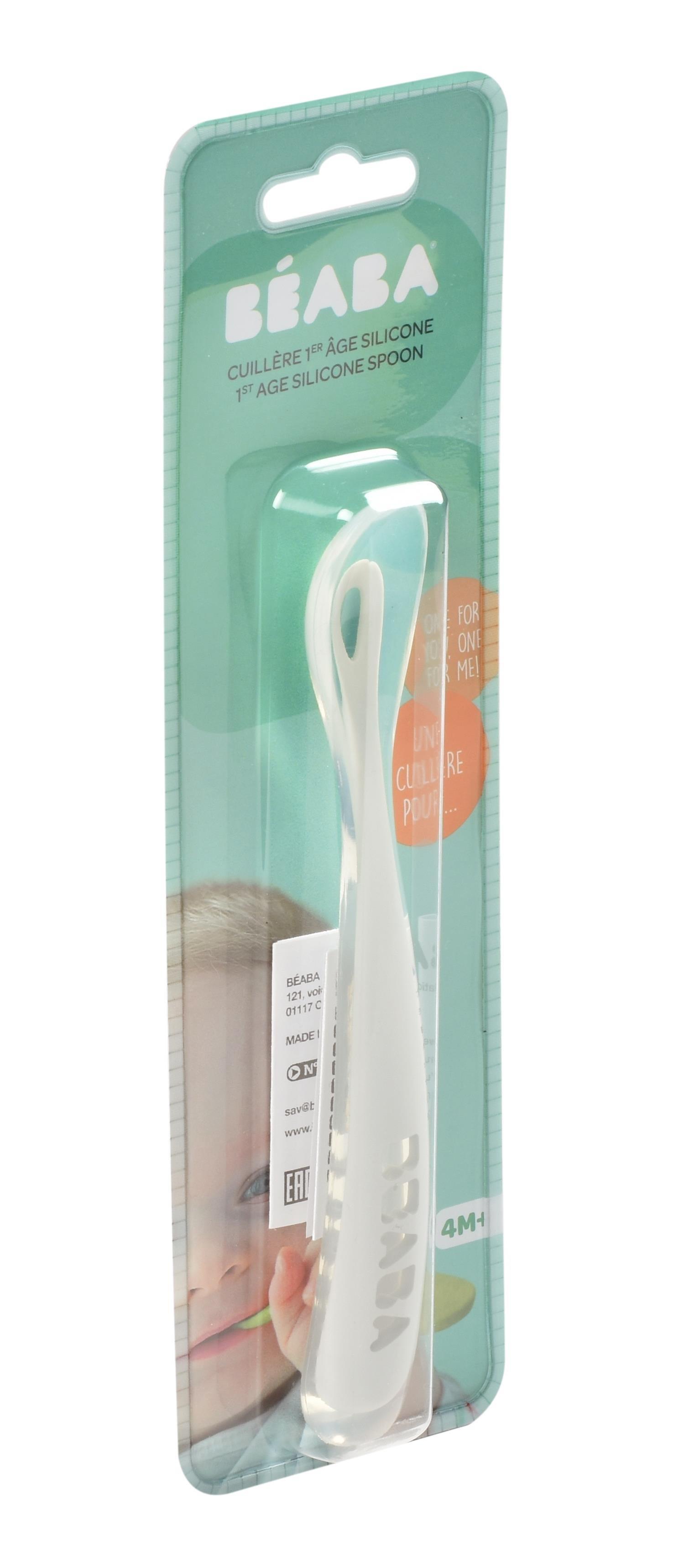 Ergonomic Silikon kaşık  (1 yaş) Light Mist
