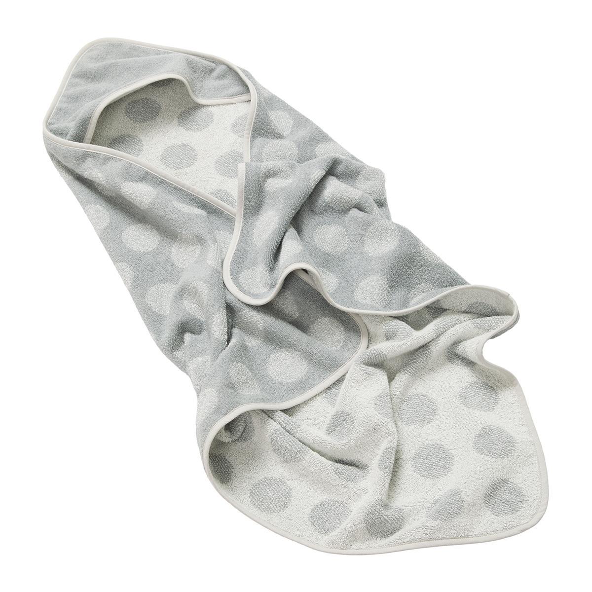 Hoodie Başlıklı Havlu, Cool Grey