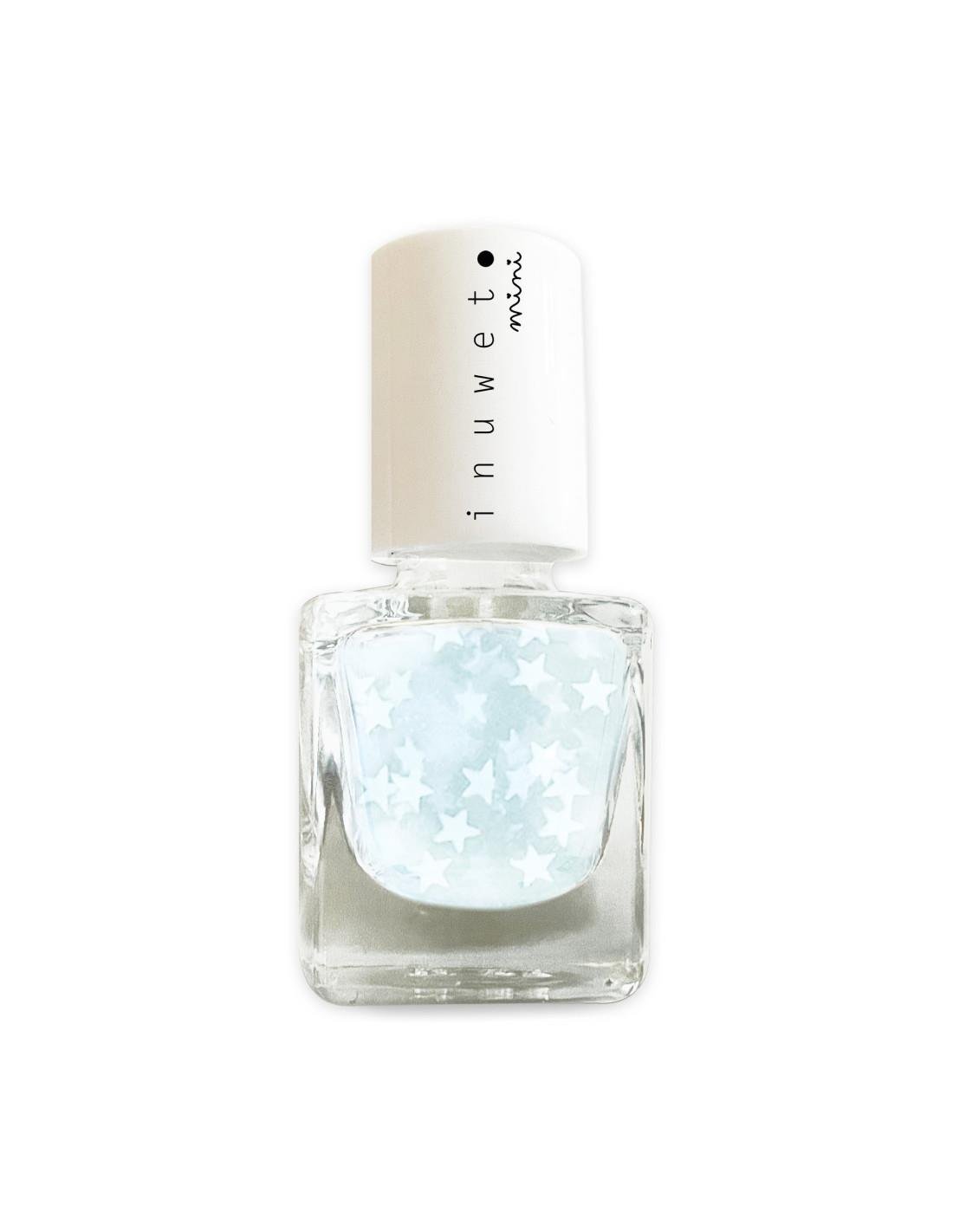 Inuwet - Vernis a Ongles Kids Top Coat Etoile- Yıldızlı Su Bazlı Oje