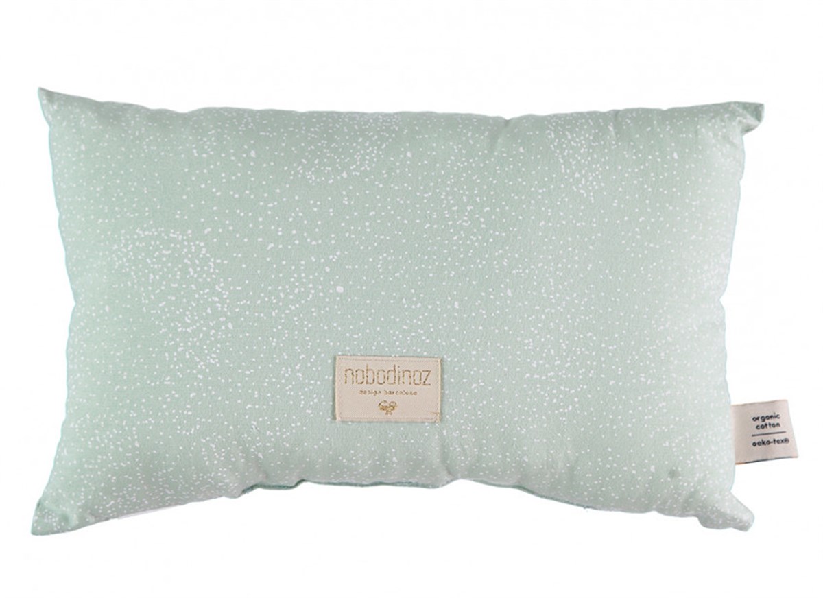 Laurel Dekoratif Yastık, White Bubble/Aqua