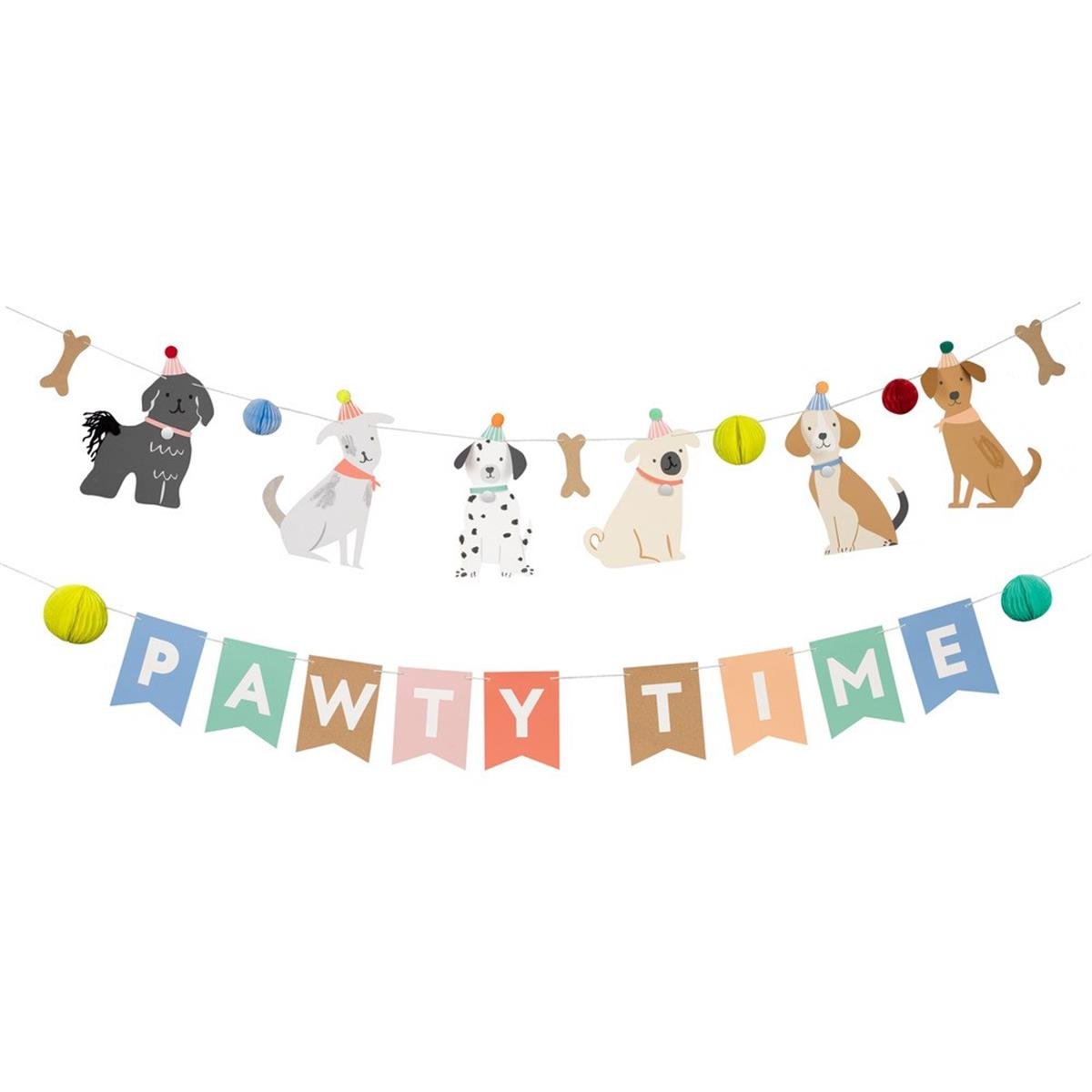 Meri Meri - Puppy Party Garland - Yavru Köpek Parti Asılan Süs