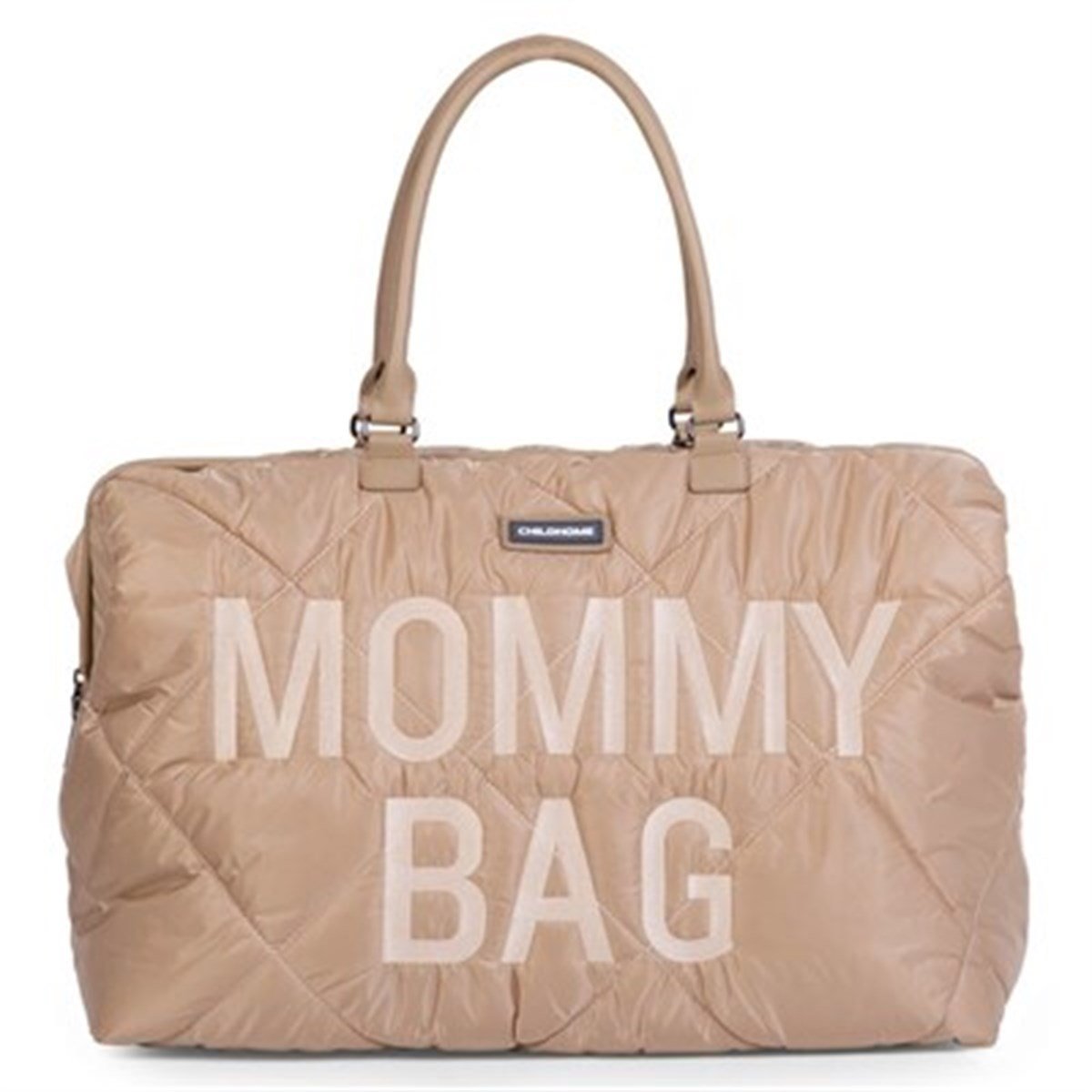 Mommy Bag, Anne Bebek Bakım Çantası Puffy, Bej