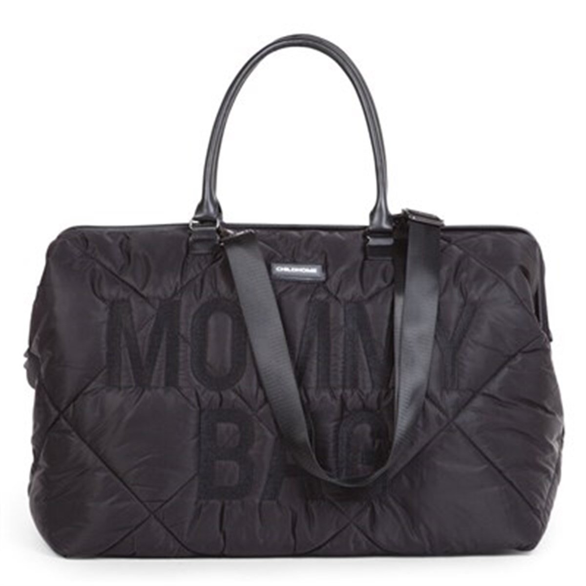 Mommy Bag, Anne Bebek Bakım Çantası Puffy, Siyah