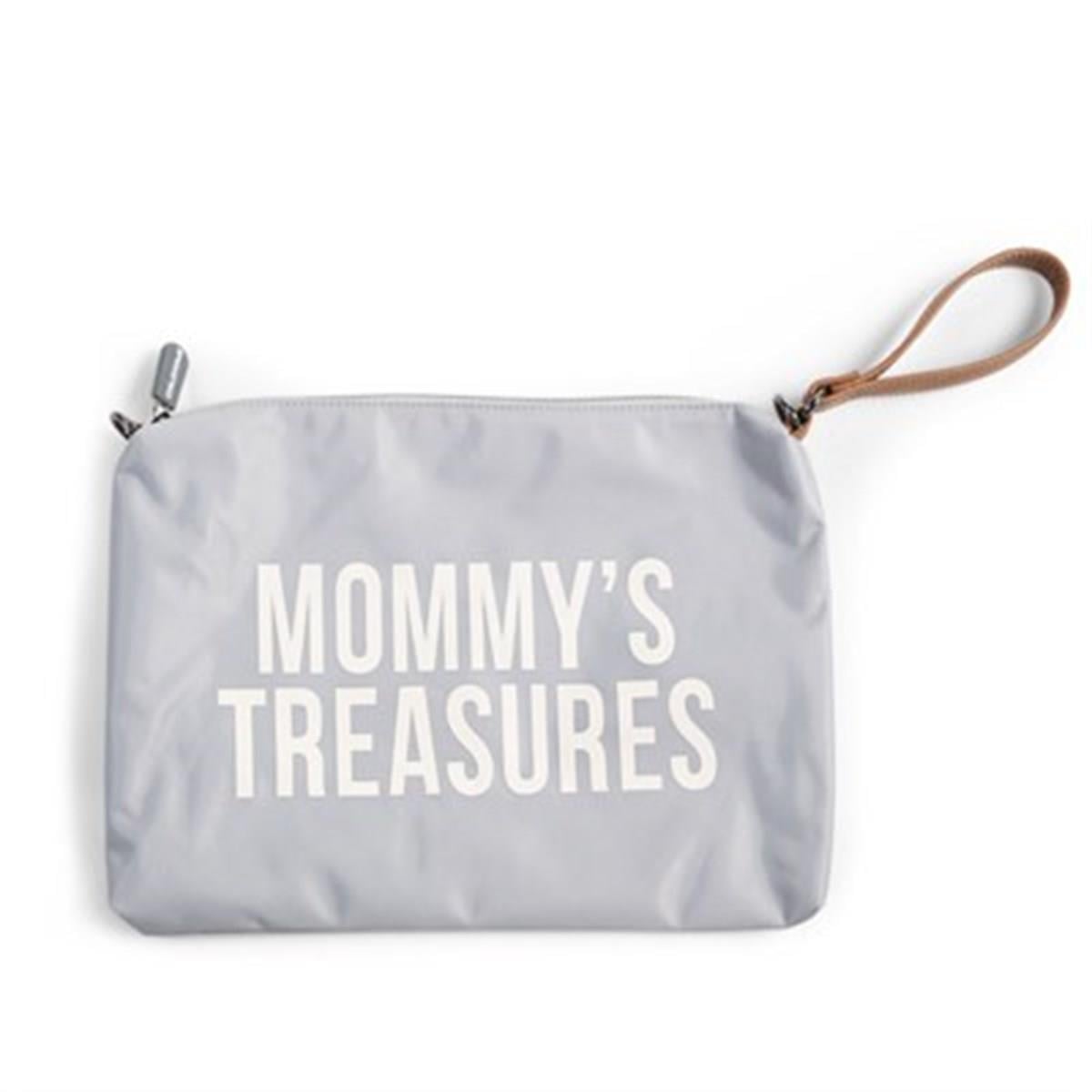 Mommy Treasures Gri Clutch