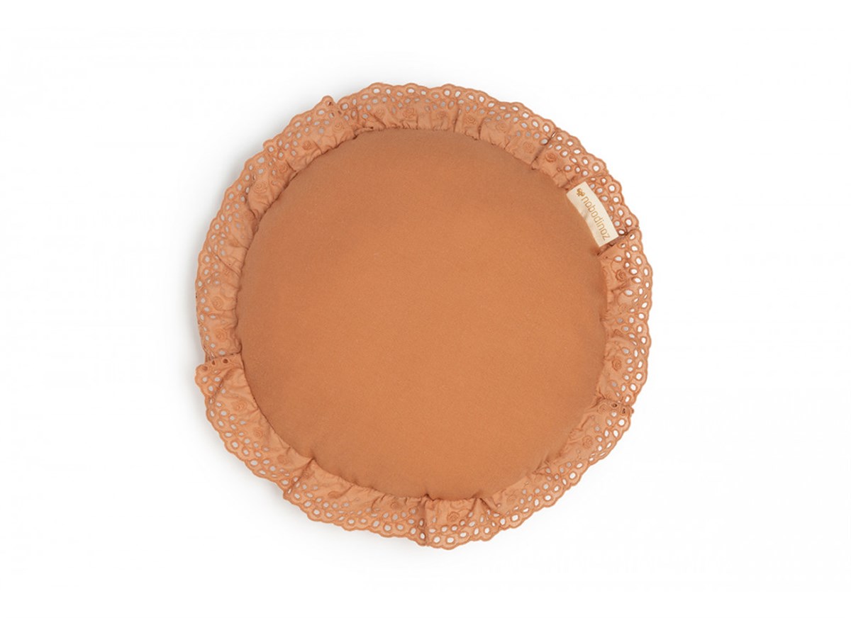 Nobodinoz Vera Yuvarlak Yastık, Sienna Brown