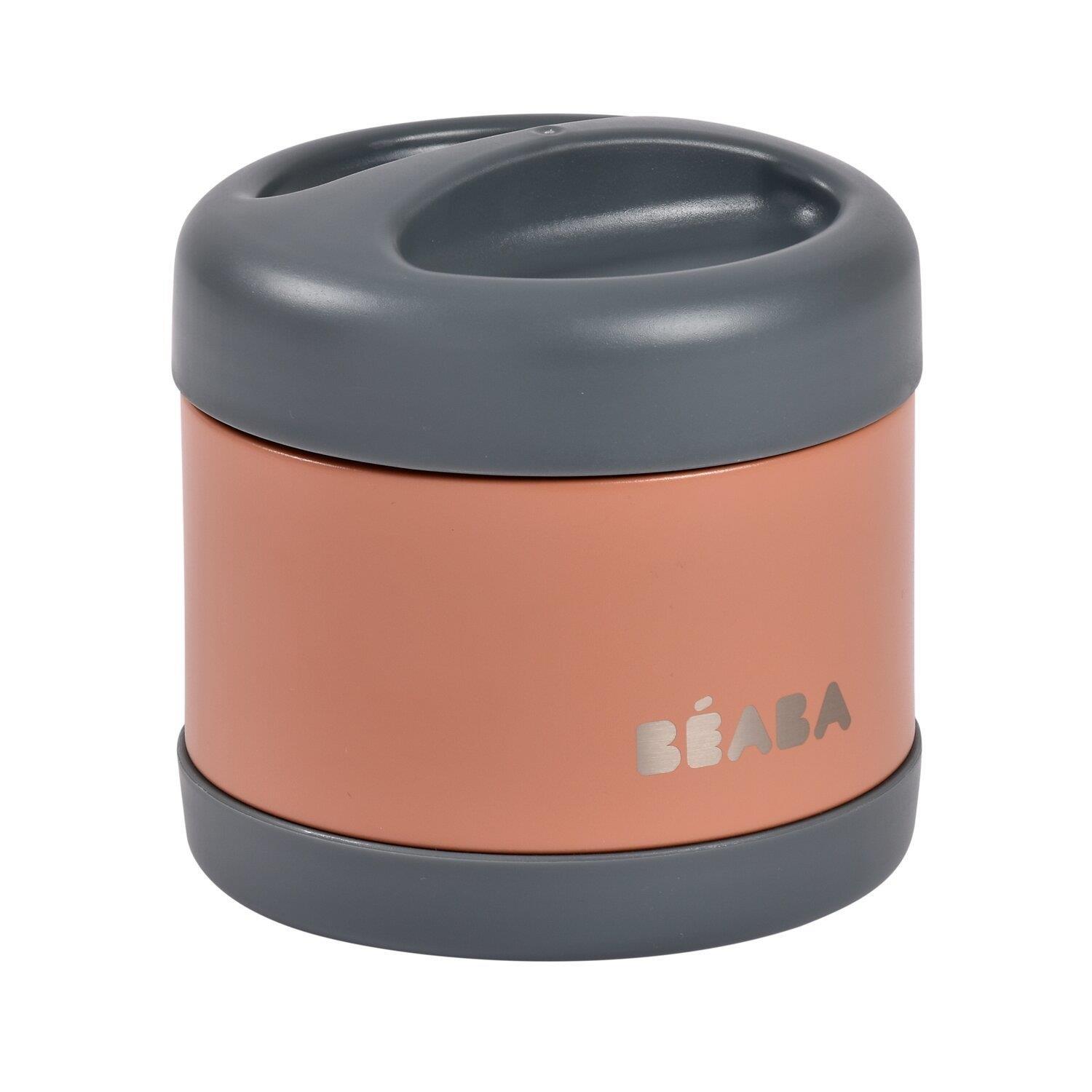 Paslanmaz Çelik Yiyecek Termosu 500ml, Mineral grey/Terracotta