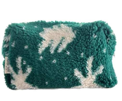 Peluş Organizer Çanta - Green Sparkle