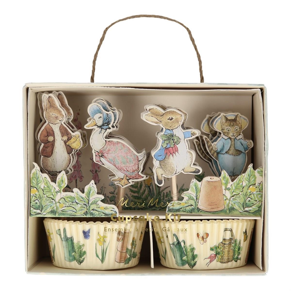 Meri Meri - Peter Rabbit & Friends Cupcake Kit - Peter Rabbit & Friends Cupcake Kit
