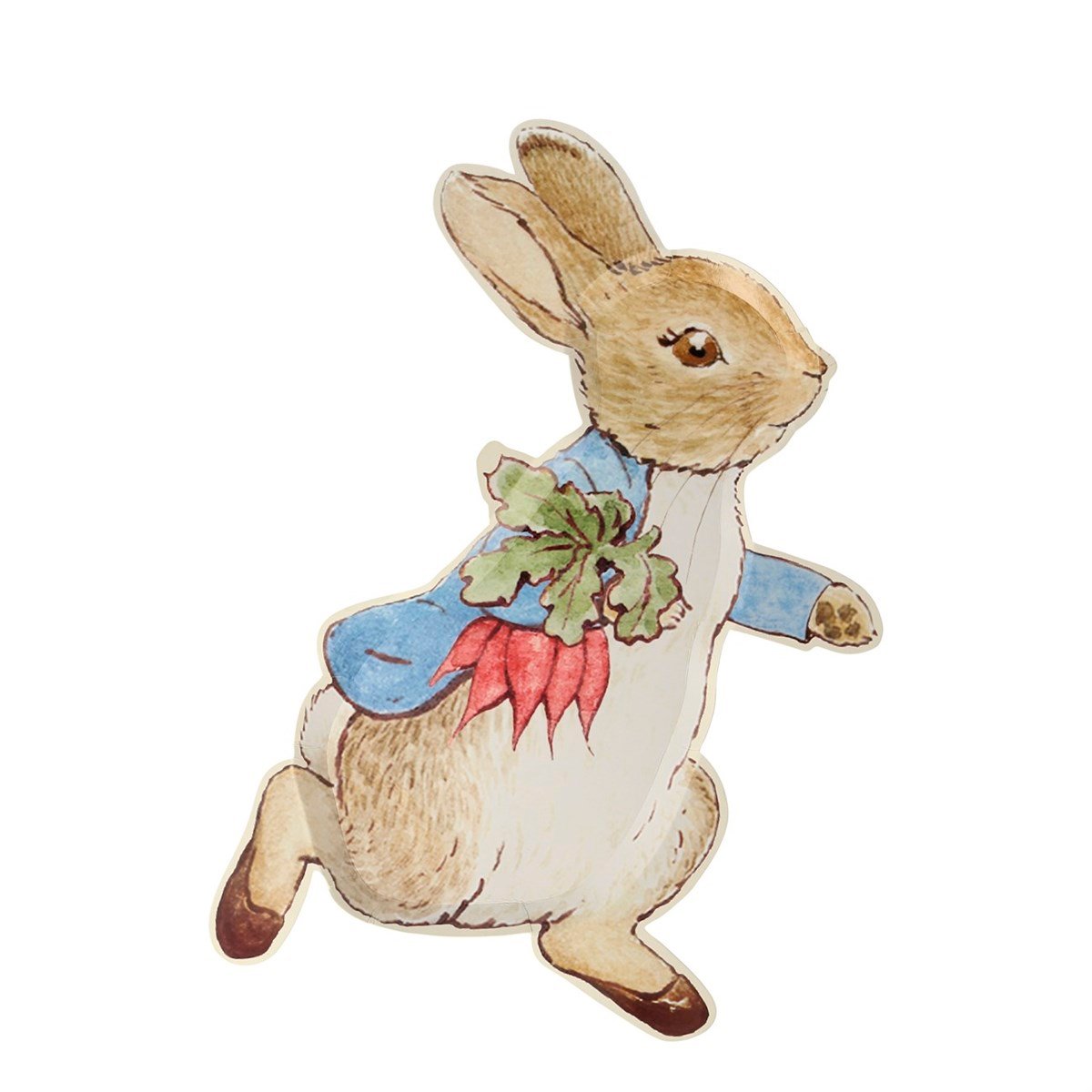 Meri Meri - Peter Rabbit Plates - Peter Rabbit Tabak - 12'li