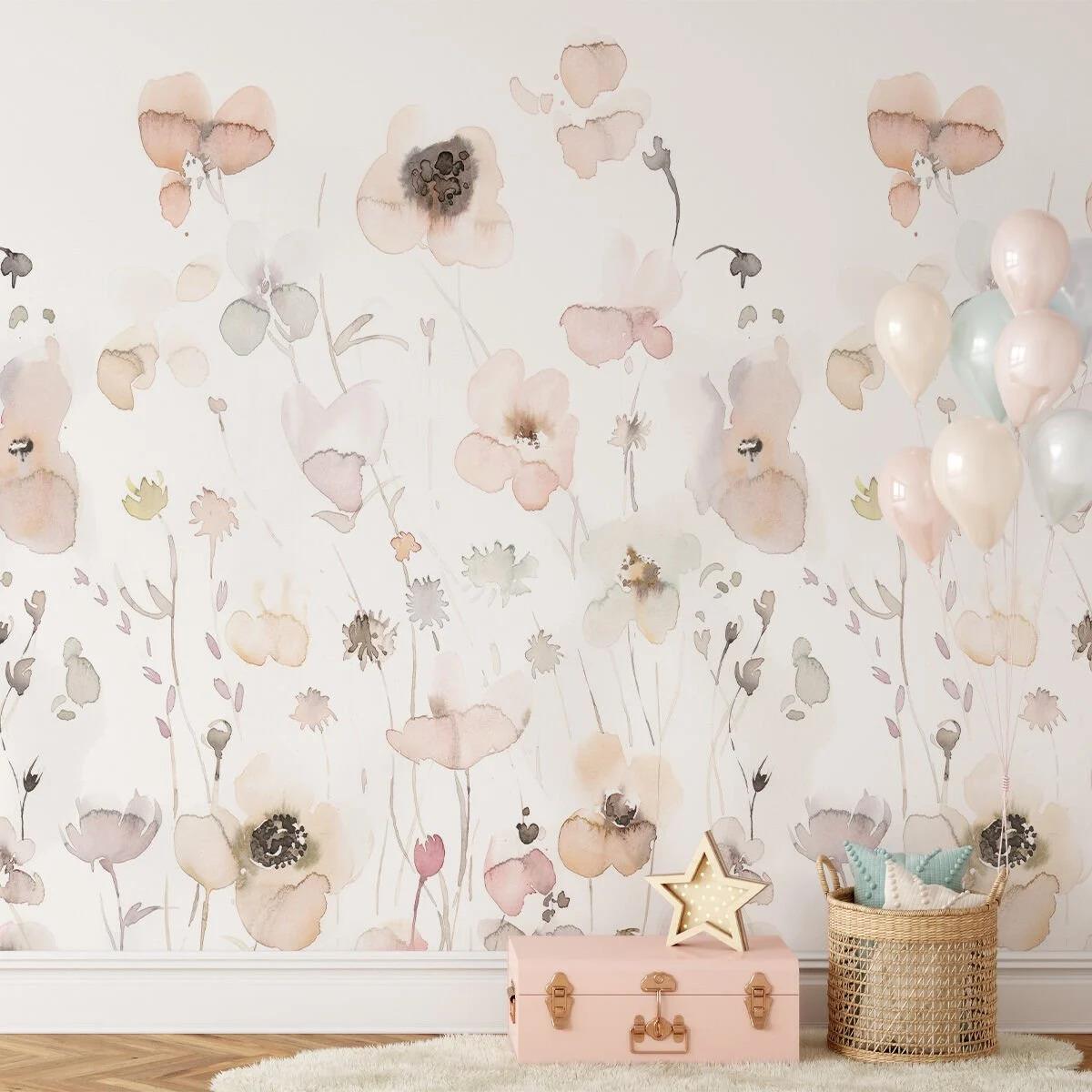 Suluboya Polka Dot Duvar Panosu