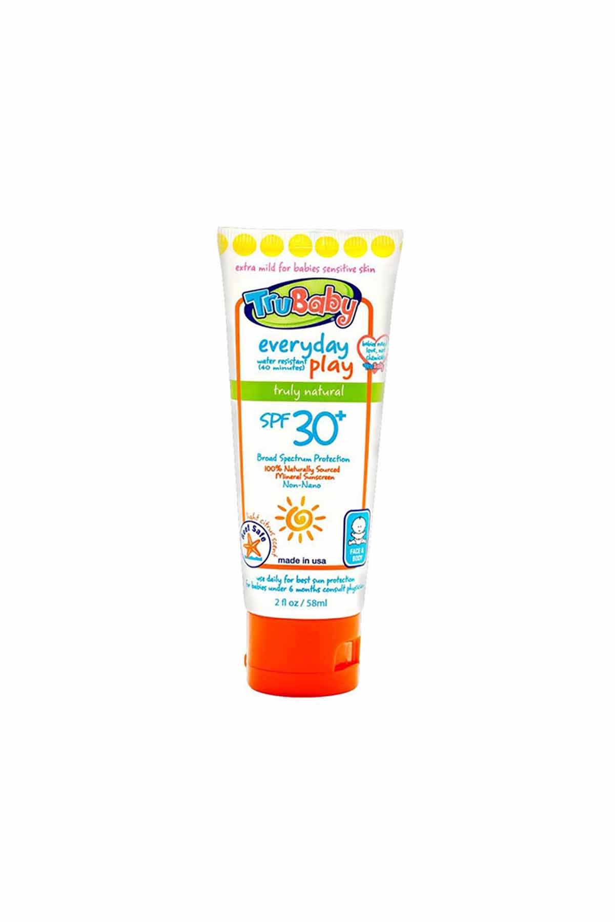 Trukid Trubaby Everyday Play  Mineral Bebek güneş Koruyucu SPF 30
