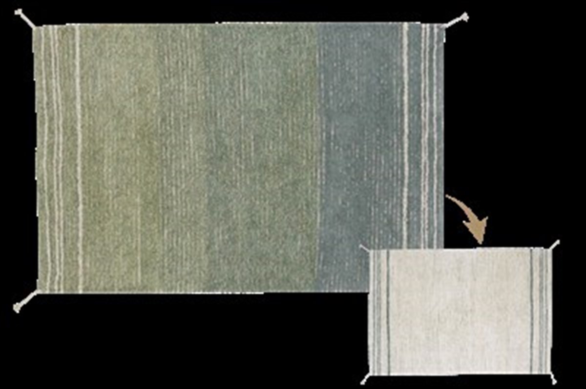 Twin Vintage Blue Çift Taraflı 80x140