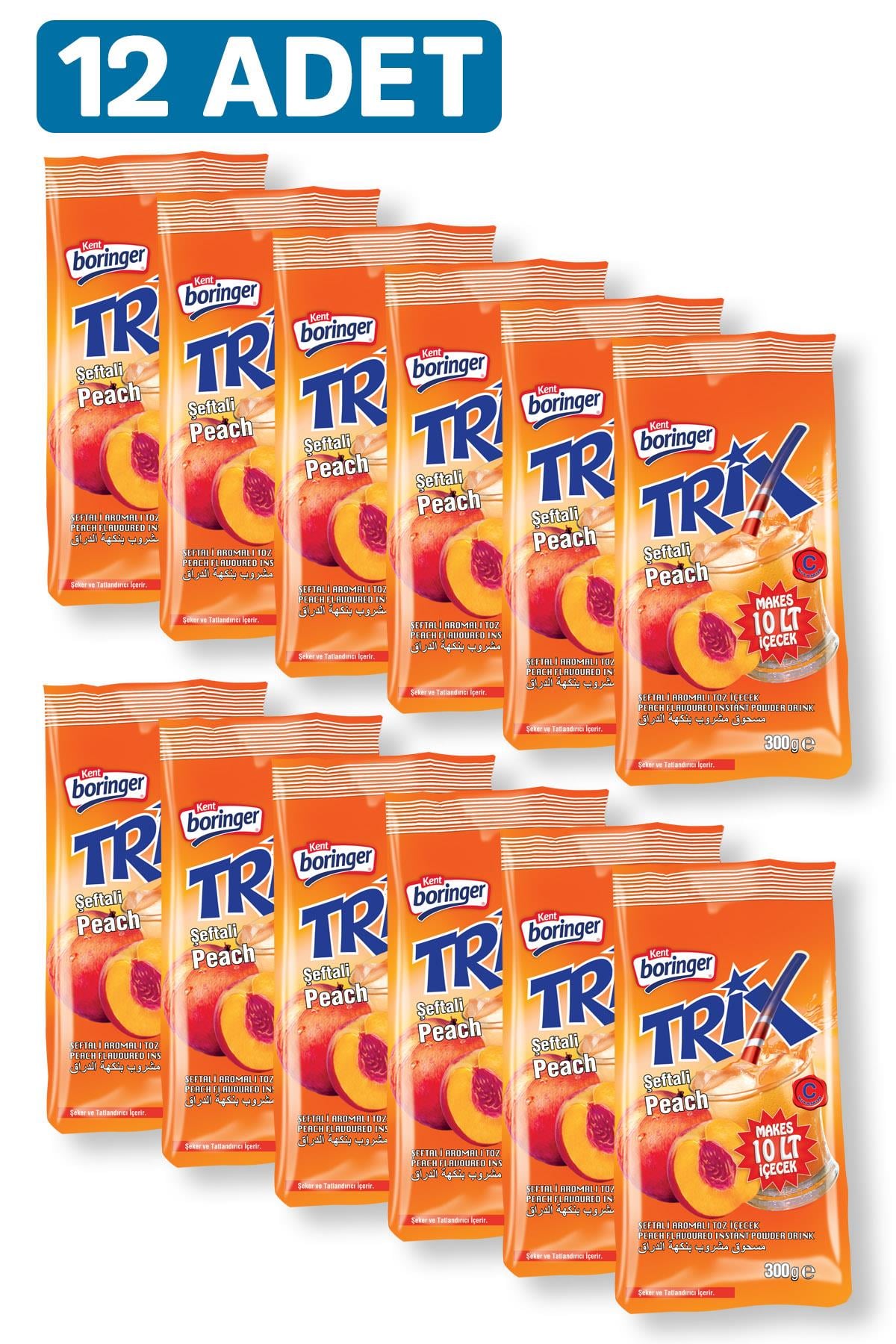 300g*12 adet Şeftali Aromalı Toz İçecek